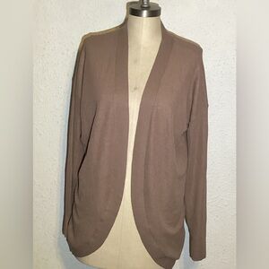 Babaton  brown open cardigan size XS